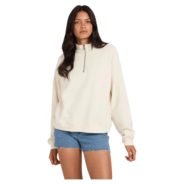 1/4 Zip Sweatshirt - Womens
