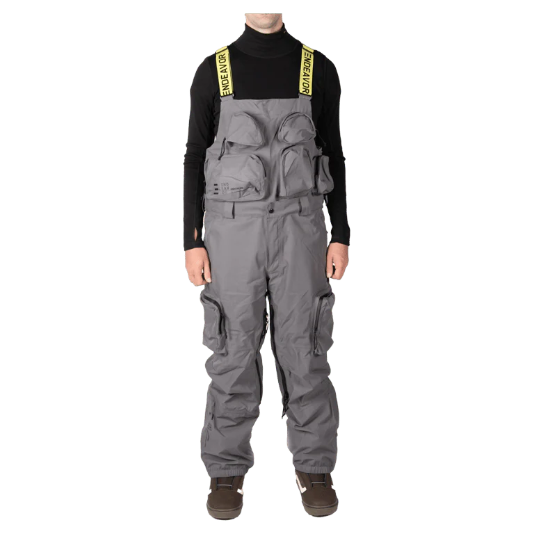 3L Shelter Removable Bib Snowboard Pants - Image 8