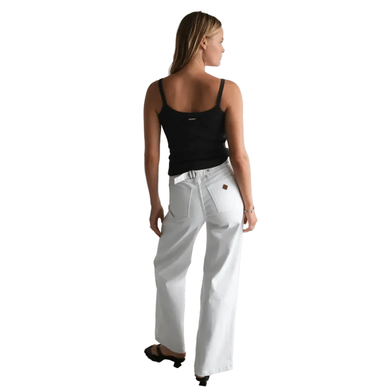 94 Wide Western White Jean - Womens - Image 3