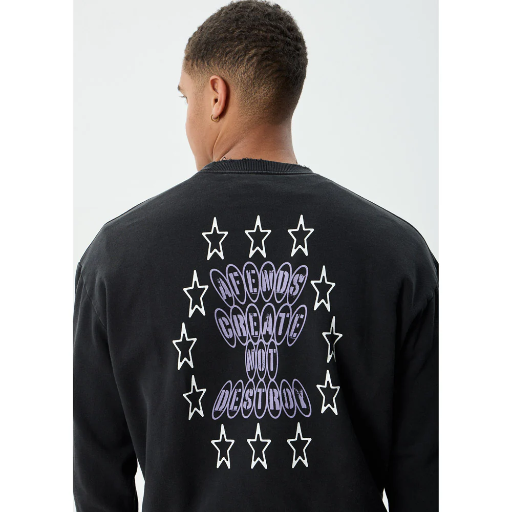 Afends Contingent Recycled Crew Neck - Image 2