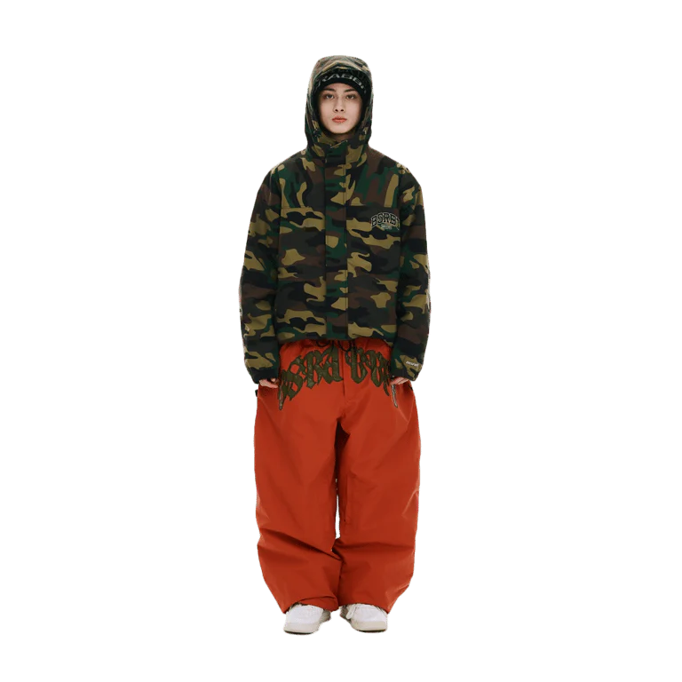 Arc Logo Super Wide Ventilation Snowboard Pants - Image 4