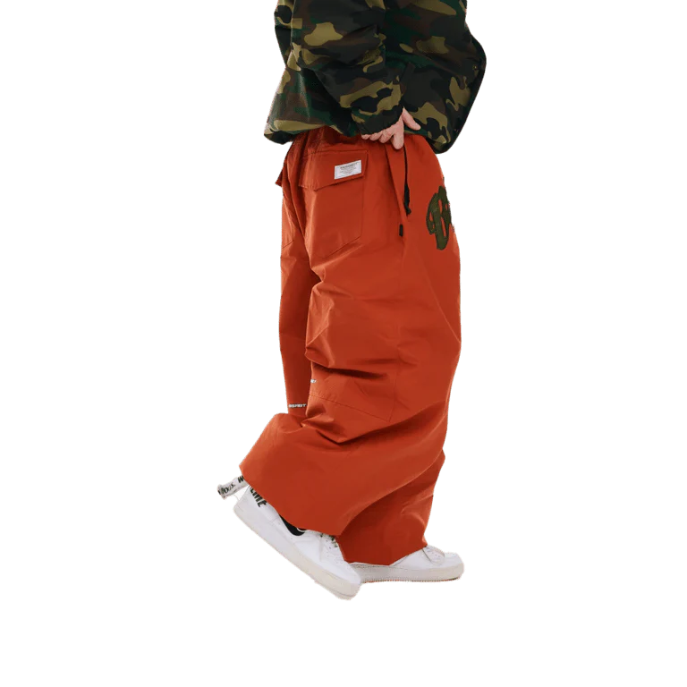 Arc Logo Super Wide Ventilation Snowboard Pants - Image 8