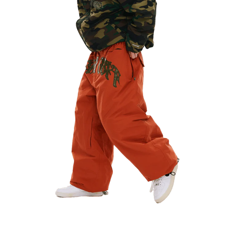 Arc Logo Super Wide Ventilation Snowboard Pants - Image 9