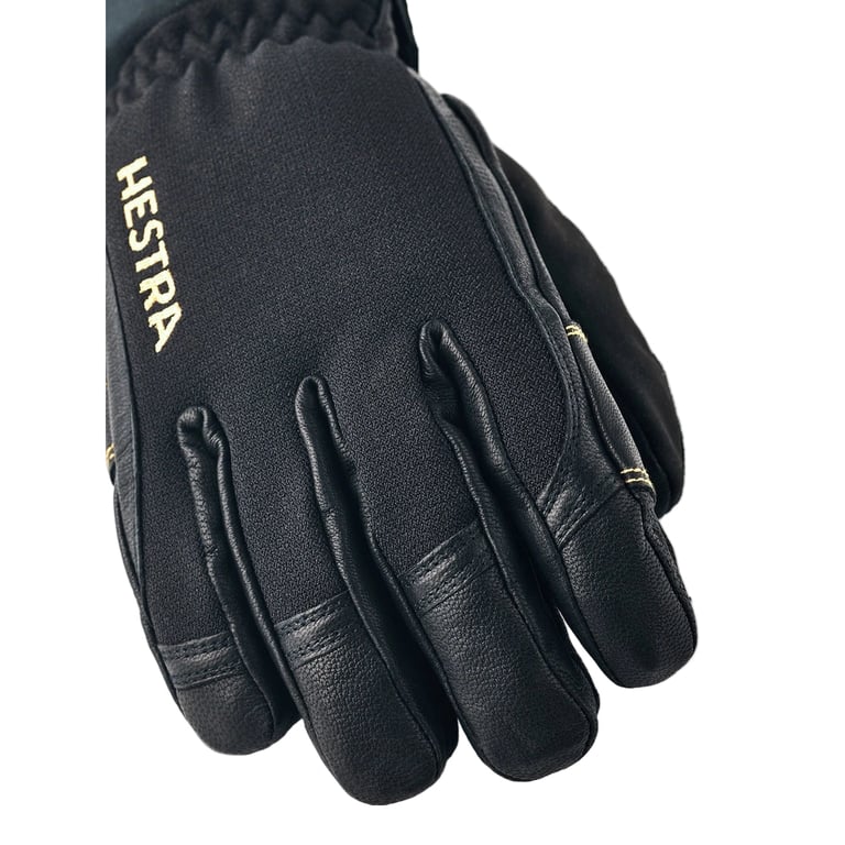 Army Leather Gore-Tex Short 5 Finger Glove - Image 3