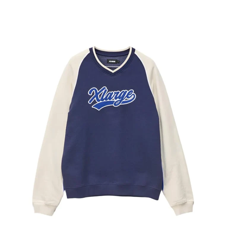Baseball Raglan Crew Jumper
