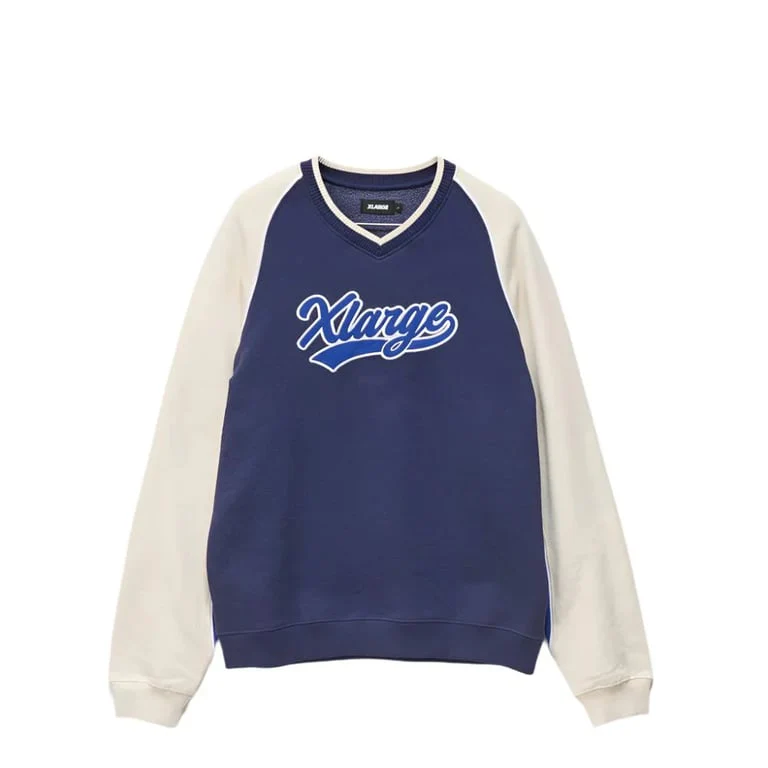 Baseball Raglan Crew Jumper - Image 3