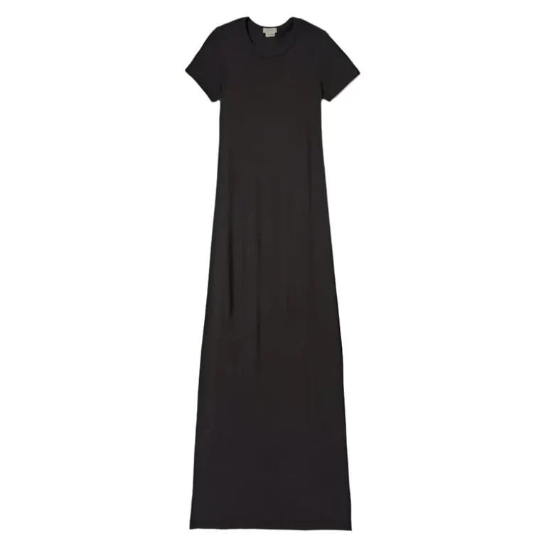 Carefree Organic Garment Dyed Slim Dress - Womens