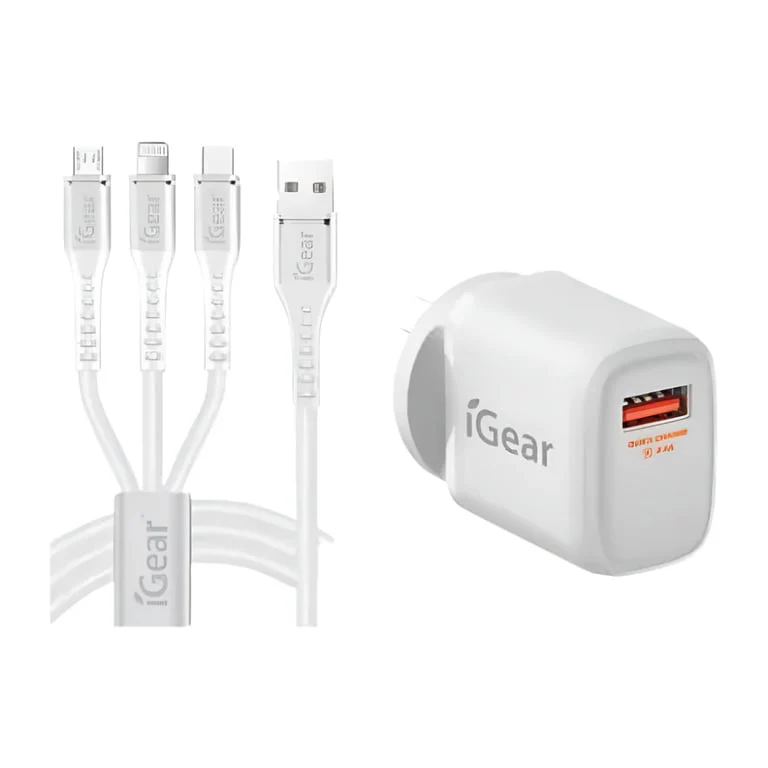 Charger 240V W/ 3 in 1 Cable - Image 3