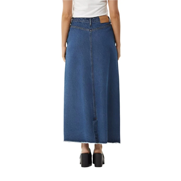Chichi Denim Midi Skirt - Womens - Image 3