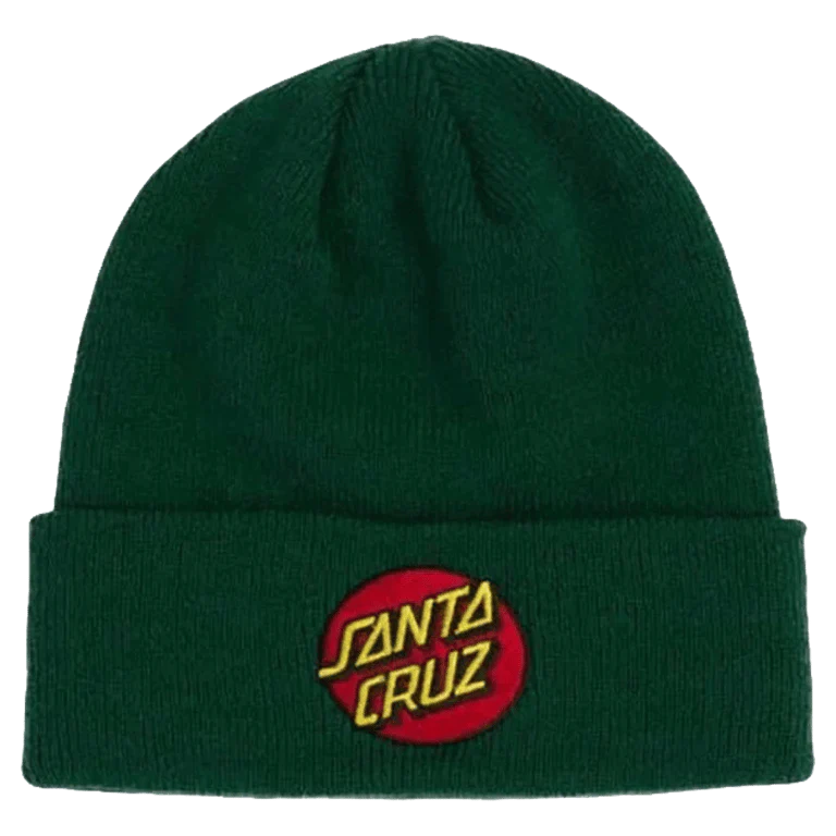 Classic Dot Patch Beanie