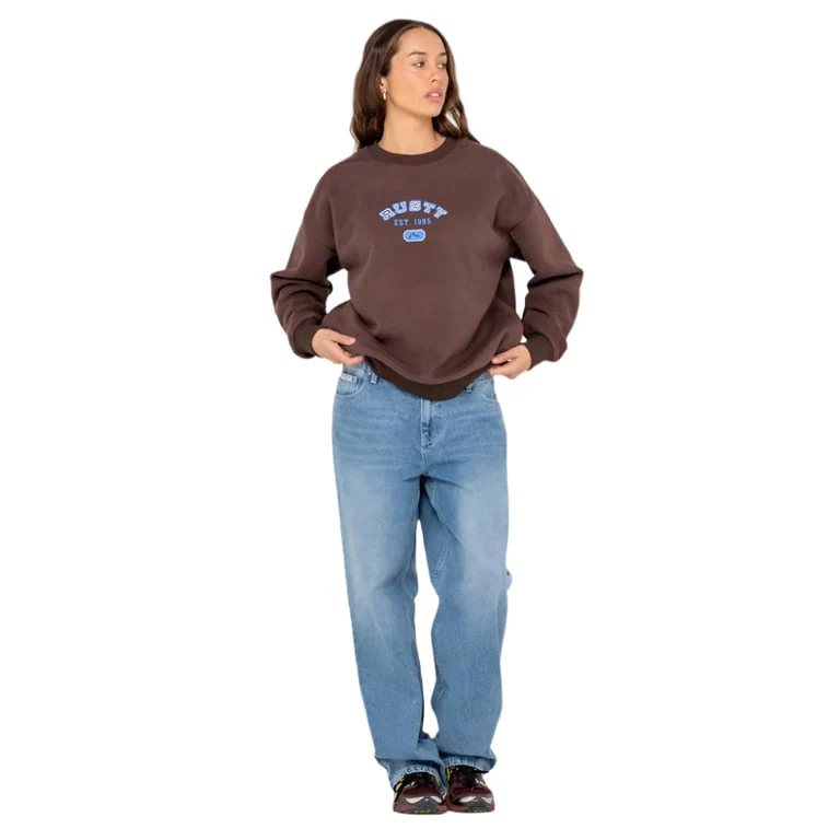 College Dropout Oversized Crew Fleece - Womens - Image 10