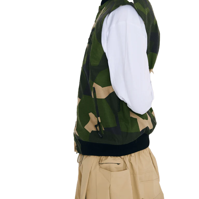 Cotton Twill 1oz Insulated Retro Vest - Image 5