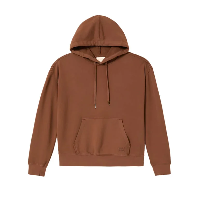 Cross Loop French Terry Hoodie - Womens - Image 6