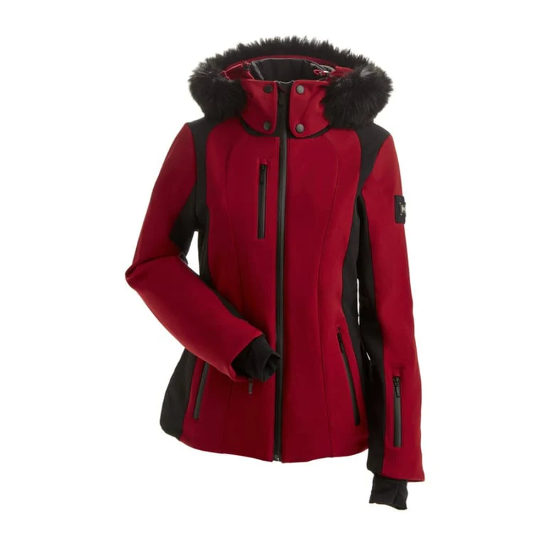 Davos Faux Fur Ski Jacket - Womens - Image 3