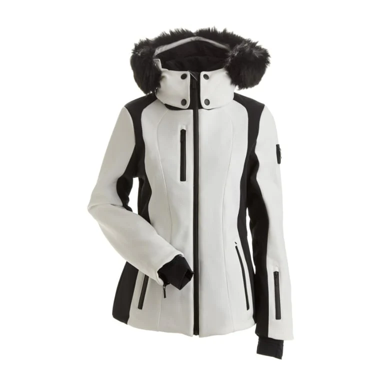 Davos Faux Fur Ski Jacket - Womens - Image 4