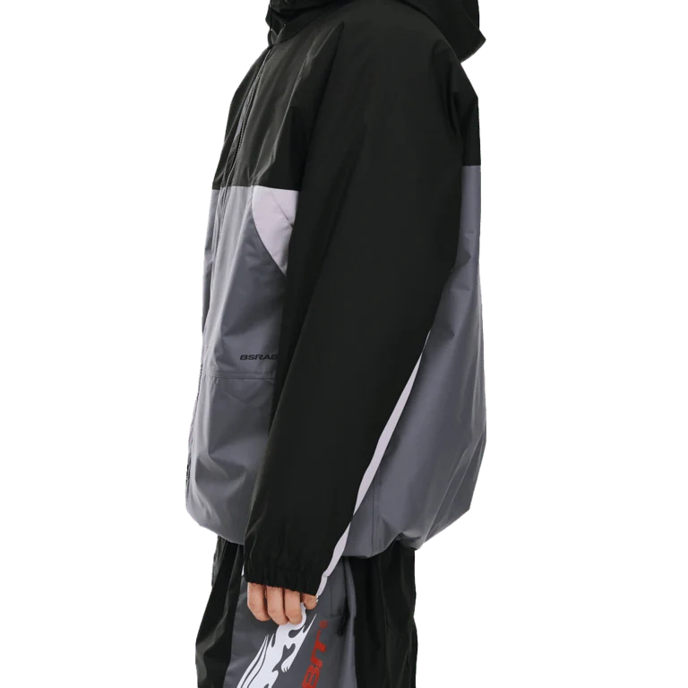 Dual Tone 4.4oz Insulated Hooded Snowboard Jacket - Image 10