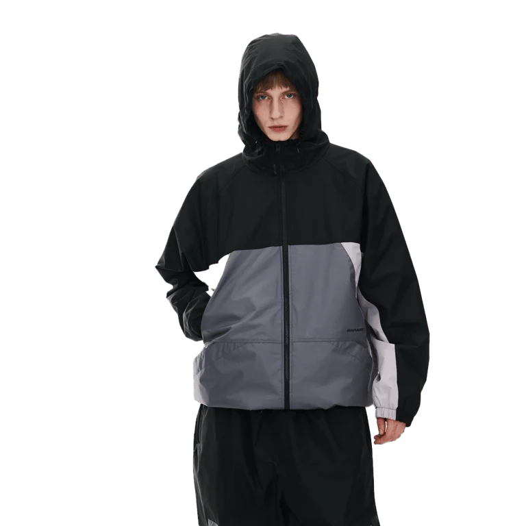 Dual Tone 4.4oz Insulated Hooded Snowboard Jacket - Image 8