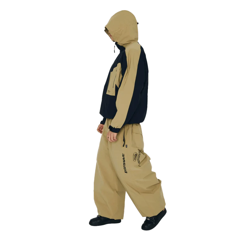 Dual Tone Active 1oz Insulated Hooded Snowboard Jacket - Image 2