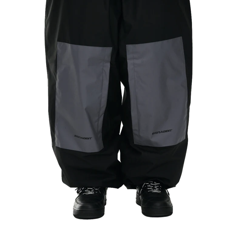 Dual Tone Super Wide Jogger Snowboard Pants - Image 11