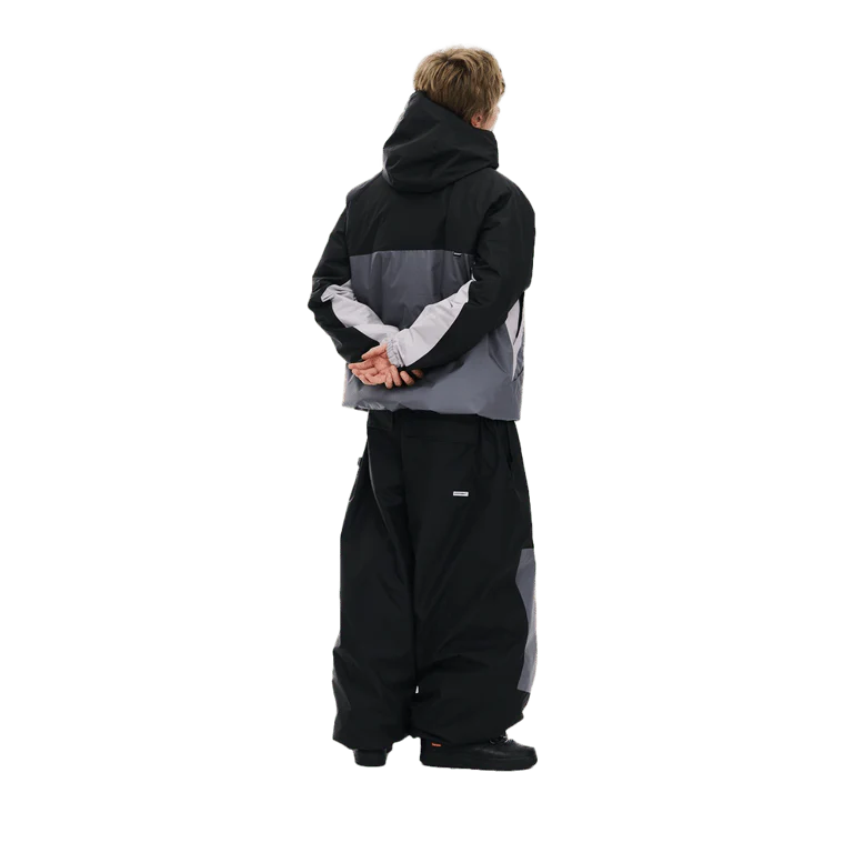Dual Tone Super Wide Jogger Snowboard Pants - Image 3