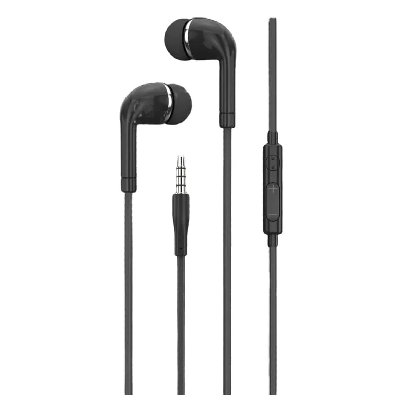 Earphones Euro Style w/Microphone/Vol Control - Image 3
