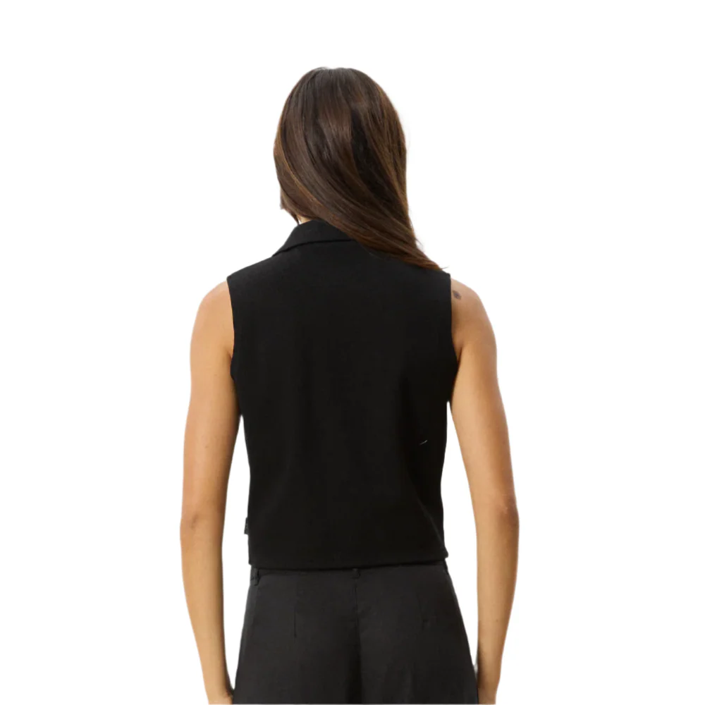 Eliza - Rib Sleeveless Shirt - Womens - Image 5