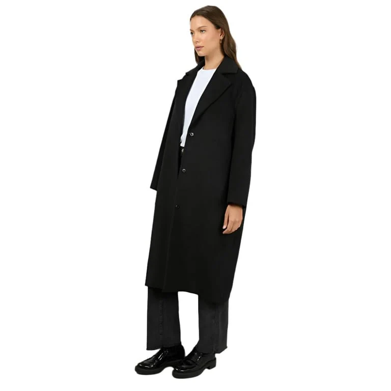 Eve Luxe Basic Coat - Womens - Image 4