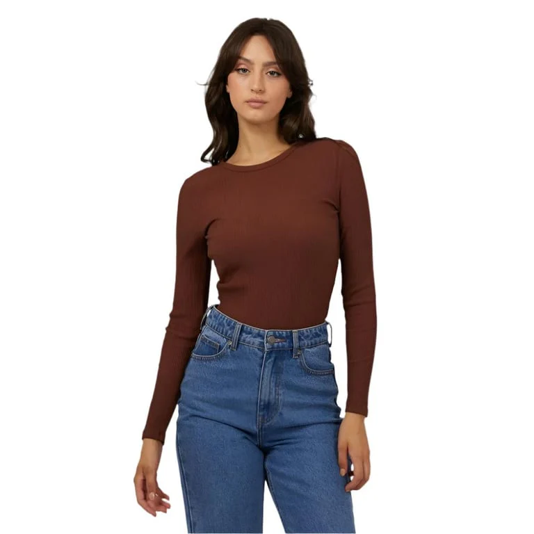 Eve Rib Baby L/S Tee - Womens - Image 5
