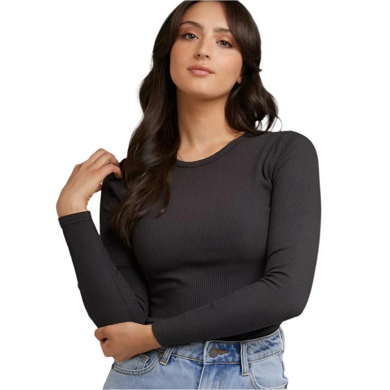Eve Rib Baby L/S Tee - Womens - Image 6