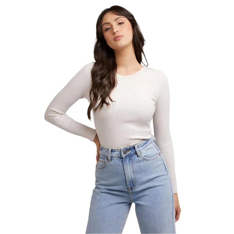 Eve Rib Baby L/S Tee - Womens - Image 7