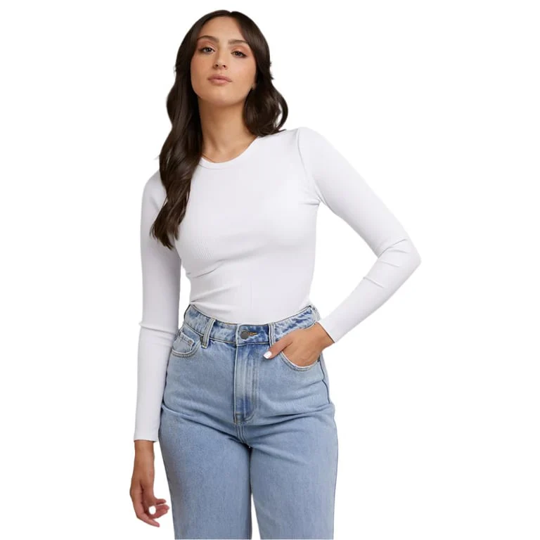 Eve Rib Baby L/S Tee - Womens - Image 8