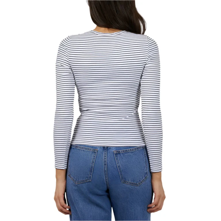 Eve Rib Stripe Long Sleeve - Womens - Image 3