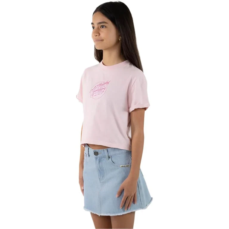 Flame Dot Mono Front Tee - Kids - Image 2