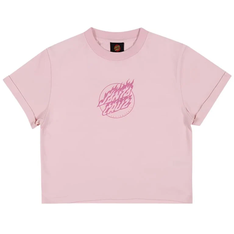 Flame Dot Mono Front Tee - Kids - Image 4