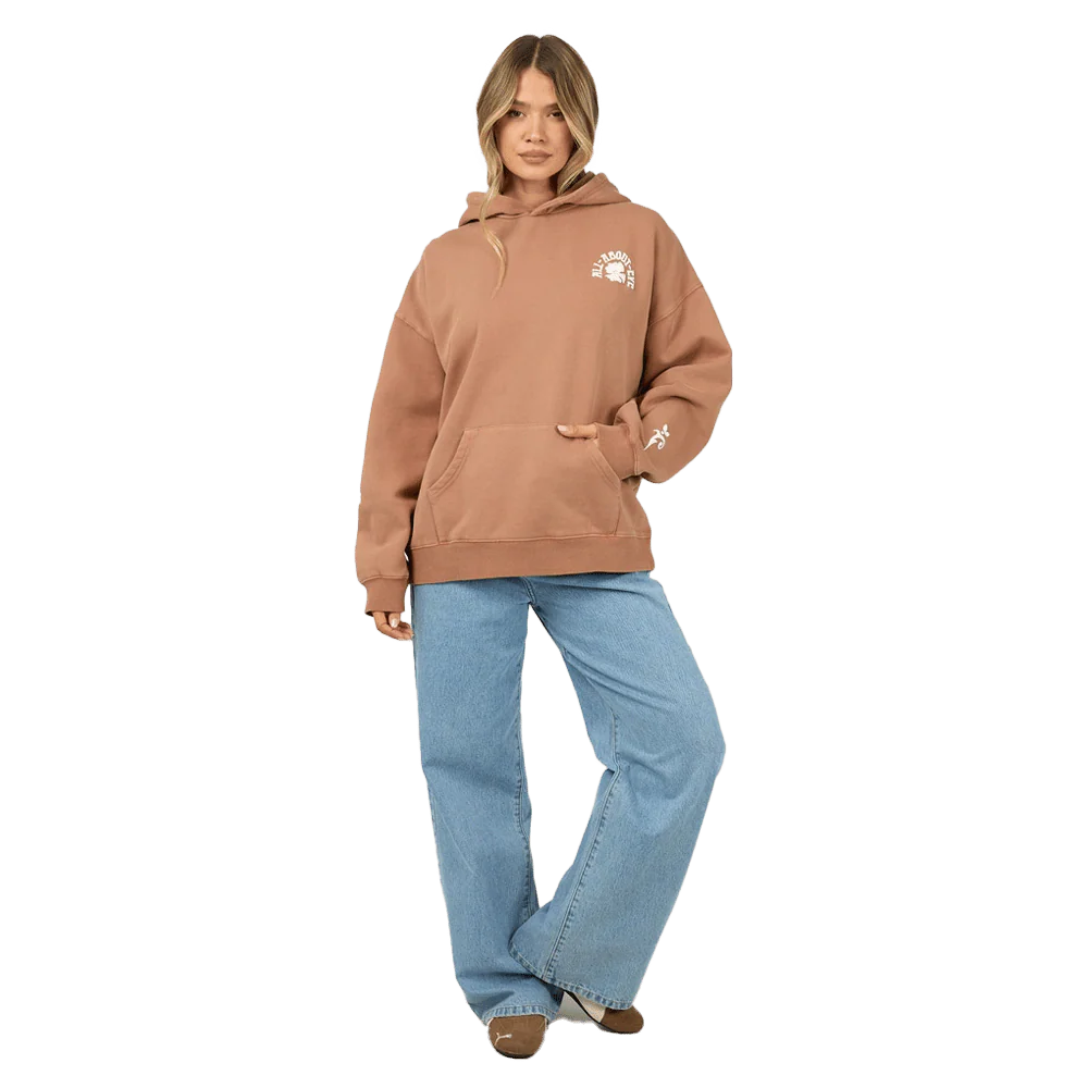 Flower Co Relaxed Hoodie - Womens