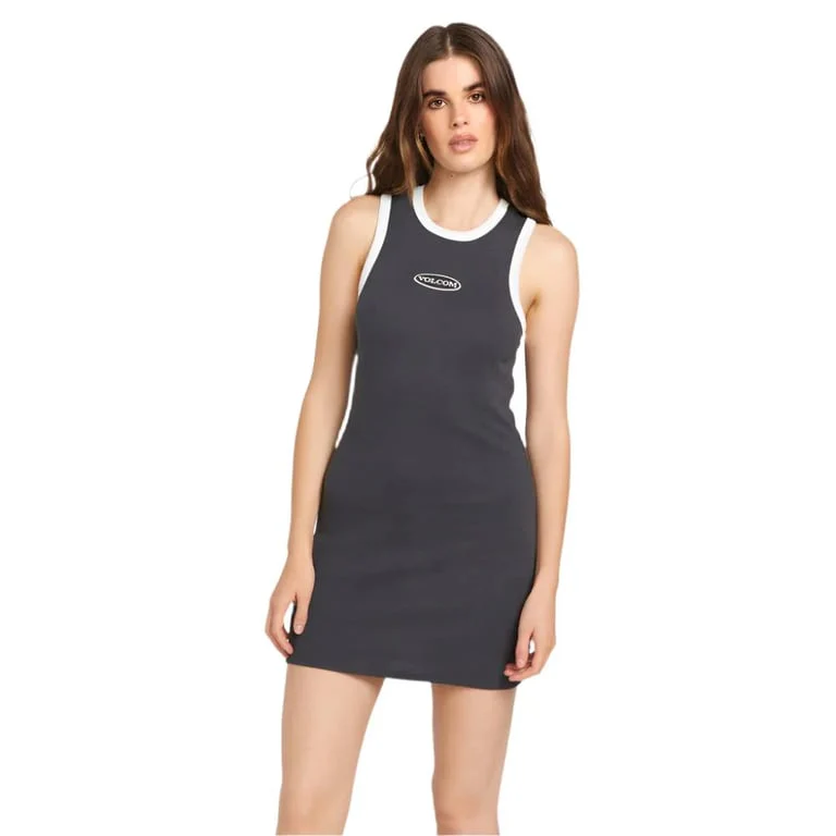 Fun Fever Rib Dress- Womens
