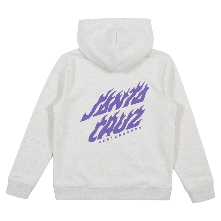 Fusion Flame Stack Strip Centre Hoodie - Kids - Image 2
