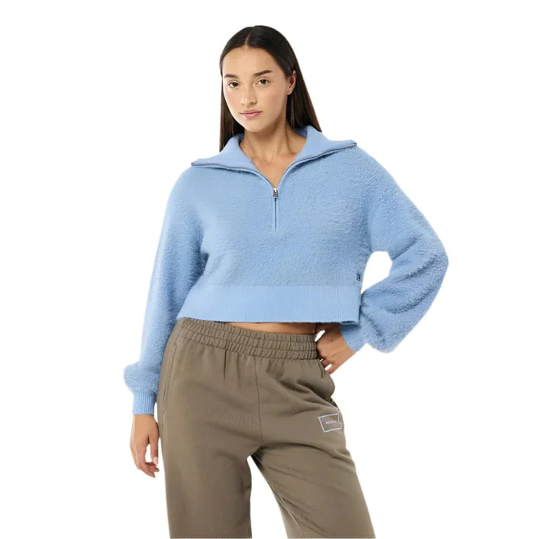 Greenpoint Knit Zip Neck Jumper - Womens