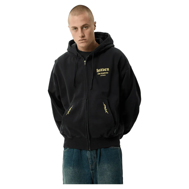 Heaven Boxy Zip Hoodie