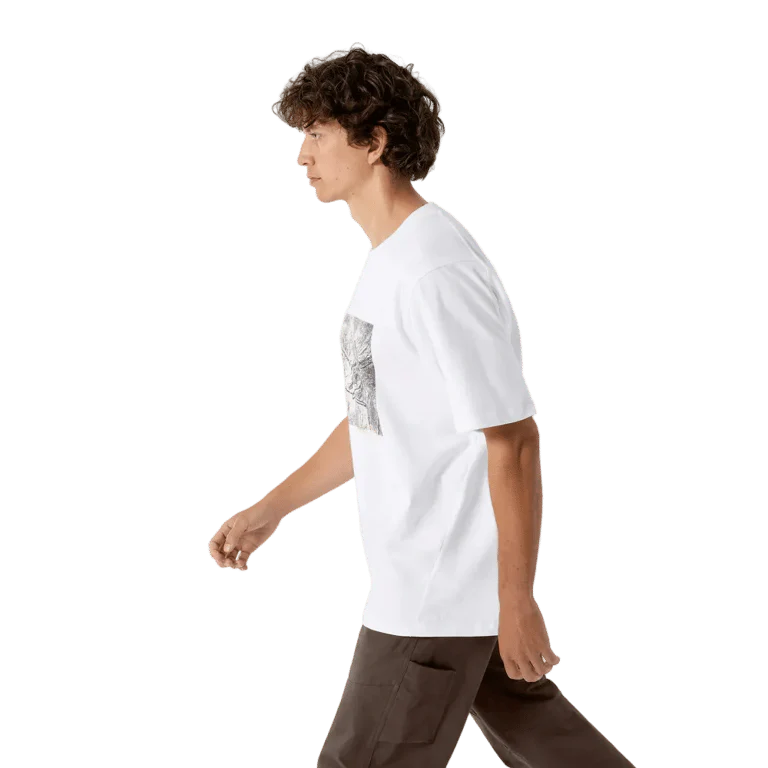 Arcteryx Kragg Cotton Lithographica SS Tee - Image 4