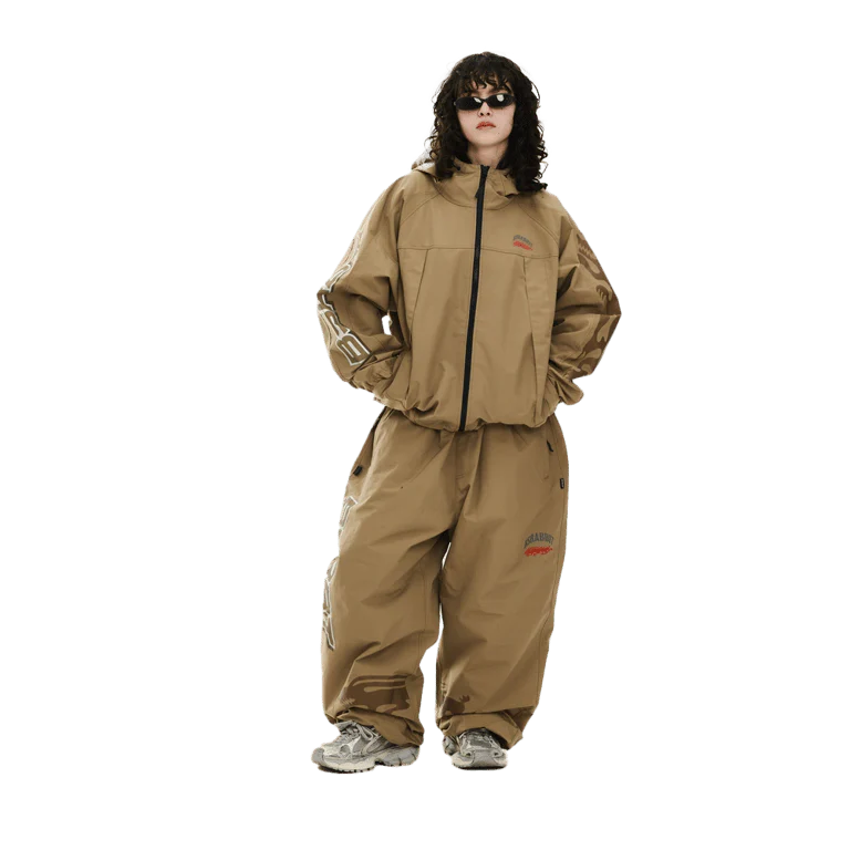 Light Active Hooded Snowboard Jacket