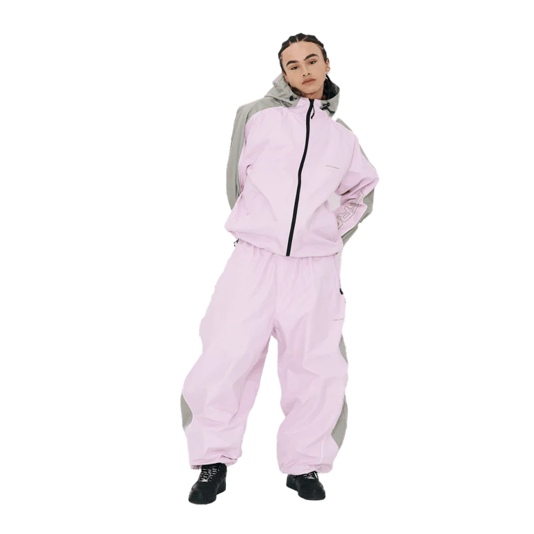 Light Weight Reflective Line Hooded Snowboard Jacket