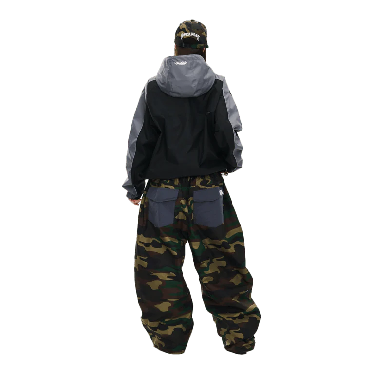 Light Weight Reflective Line Hooded Snowboard Jacket - Image 22