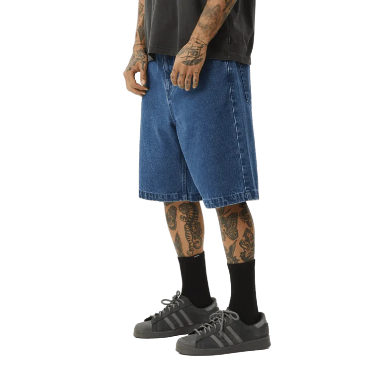 Lil C Denim Baggy Shorts 22