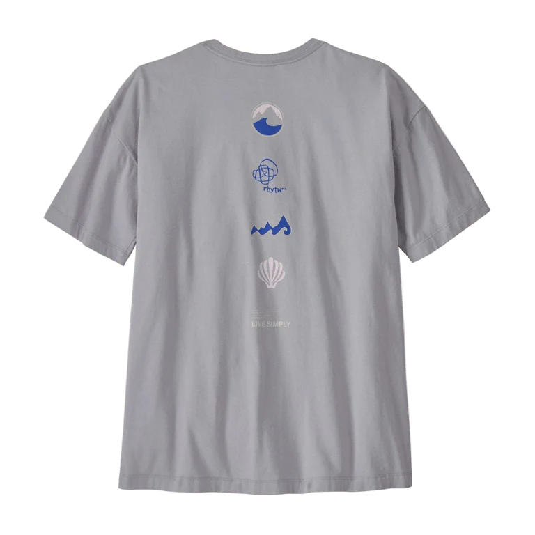 Long Way Round Oversized Organic Tee - Womens - Image 4