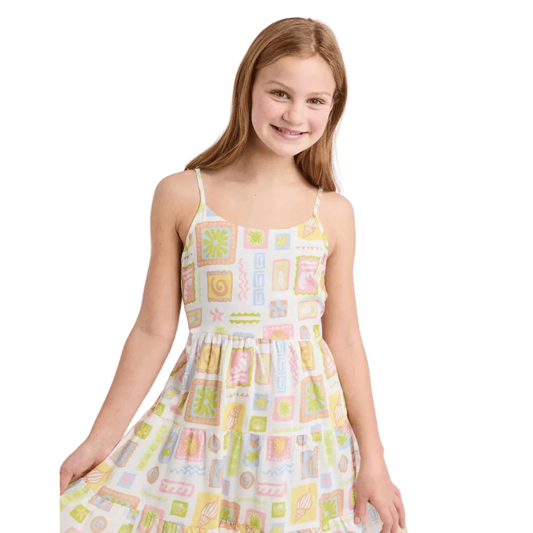Matisse Tiered Mini Dress - Kids