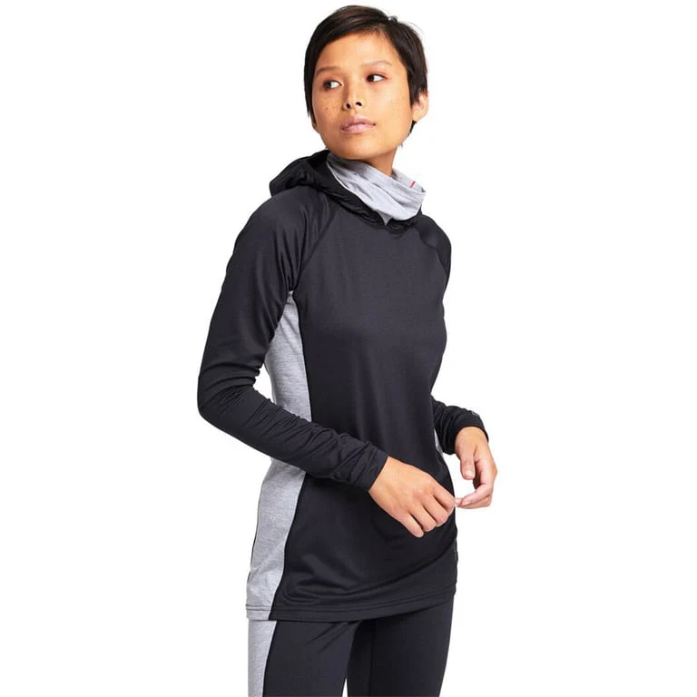 Midweight X Base Layer Long Neck Thermal Hoodie - Womens - Image 3