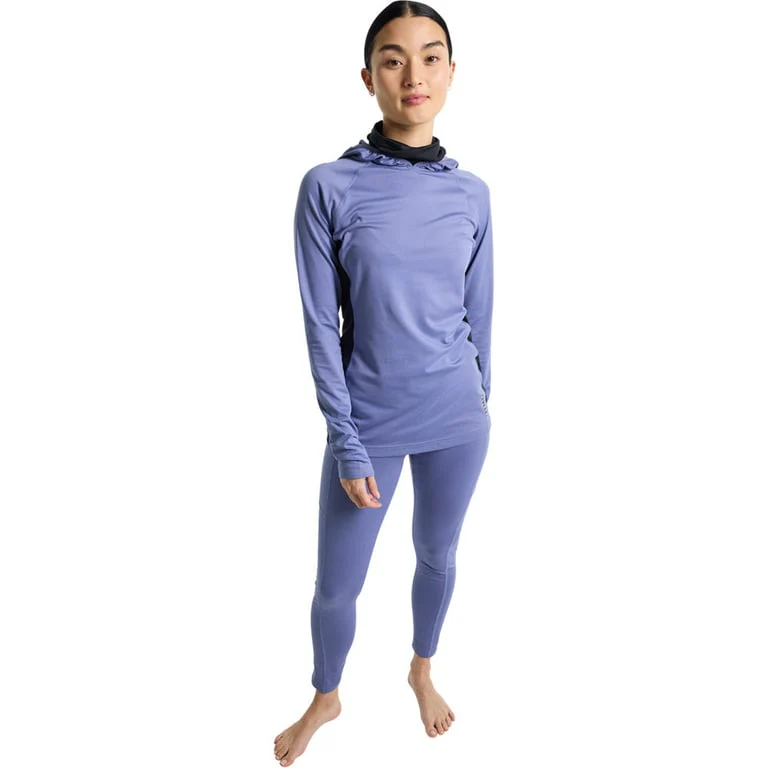 Midweight X Base Layer Long Neck Thermal Hoodie - Womens - Image 6
