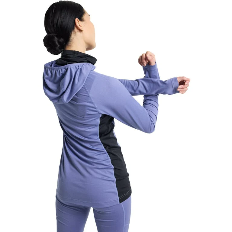 Midweight X Base Layer Long Neck Thermal Hoodie - Womens - Image 7