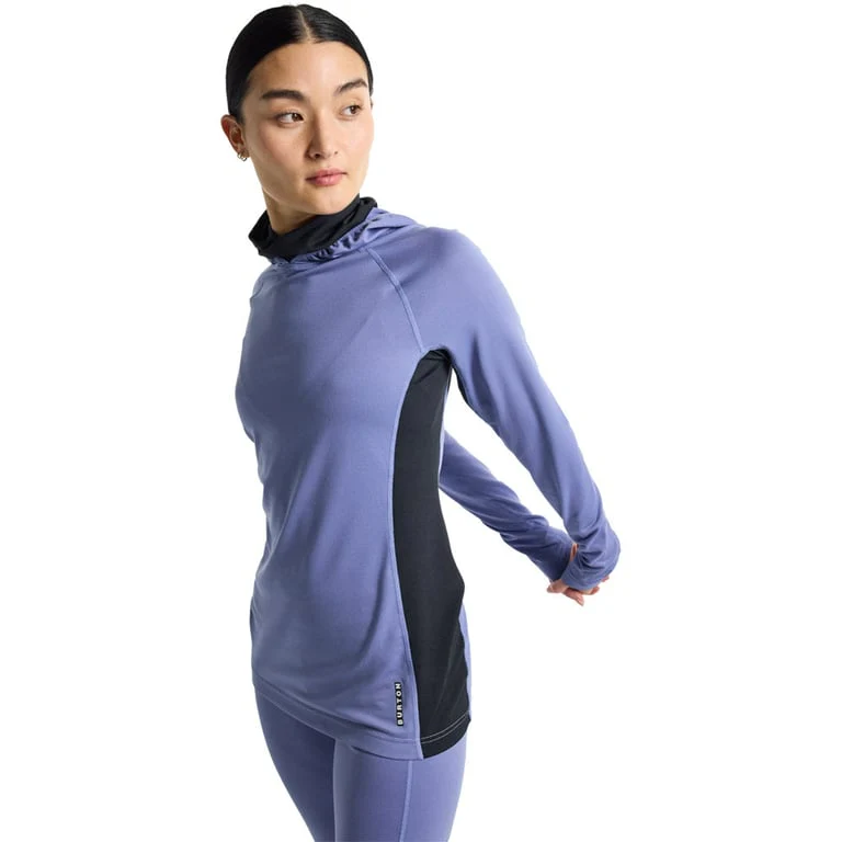 Midweight X Base Layer Long Neck Thermal Hoodie - Womens - Image 8